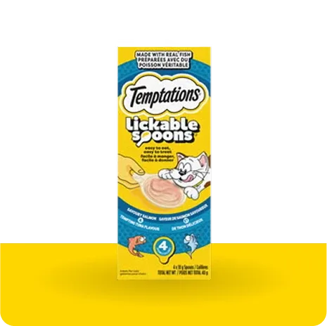 Picture of a package of Lickable Spoons by TEMPTATIONS™